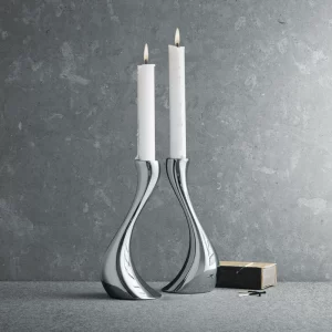 Georg Jensen COBRA Candlestick Set / 2